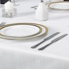 Emma Barclay Chequers - Jacquard Table Cloth in White -