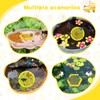5 Pack Floating Bee Islands, Foam Bee Watering Stations &