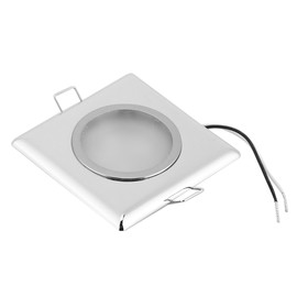 Square LED Interior Ceiling Light Low Voltage Roof Decorative Lamp Refitting for RV Yacht24V