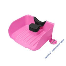 Portable Shampoo Basin Hair Wash - Kaleurrier Hair Washing Station Shampoo Tray for use at Home for Sink and Bathtub - Tear-Free Rinser for Baby Toddler Kids Elderly Bedridden Disabled Patient(Pink)