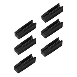 Baluue 6pcs Eyebrow Sharpener Pen Holder for Desk Wax Pencil for Rhinestones Make up Pencil Sharpener Eyeliner Sharpener Computer Stand Cosmetic Sharpener Aid Jewel Picker Tool Black Pp