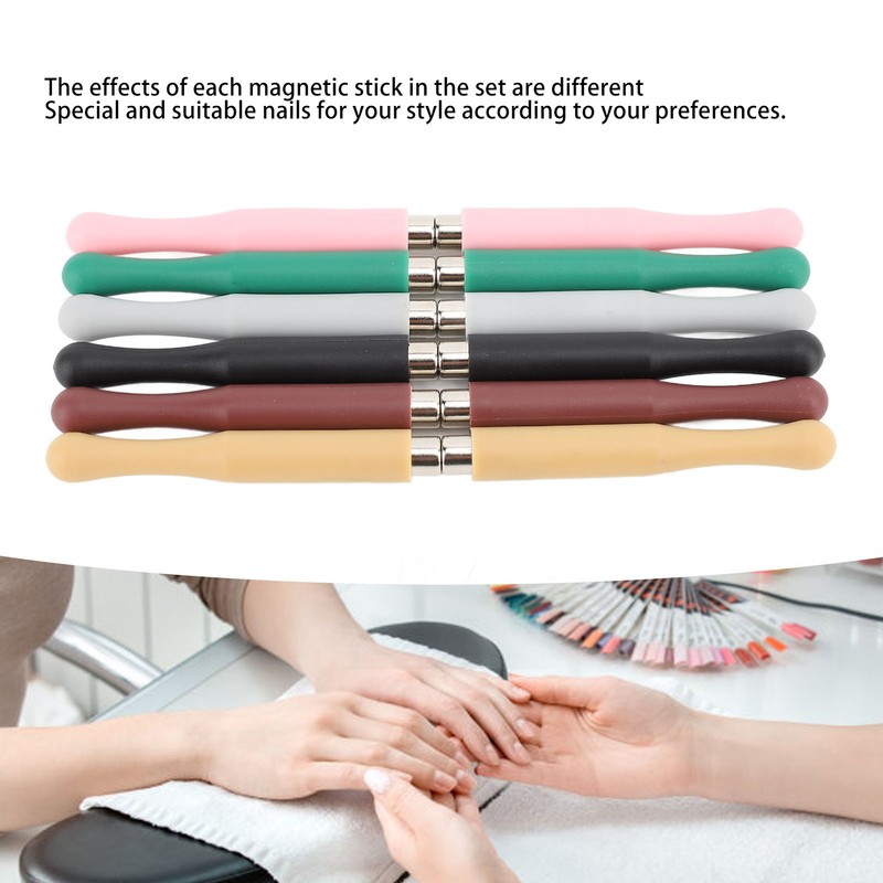 12pcs Nail Magnet Pens Variety Effects Professional Strong Magnetism Accessories