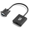 JAMEGA - VGA to HDMI Adapter with Audio Support 1080P