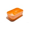 Muitomas, Lunchbox 1100 ml, Lunchbox mit Besteck und drei Innenfächern,