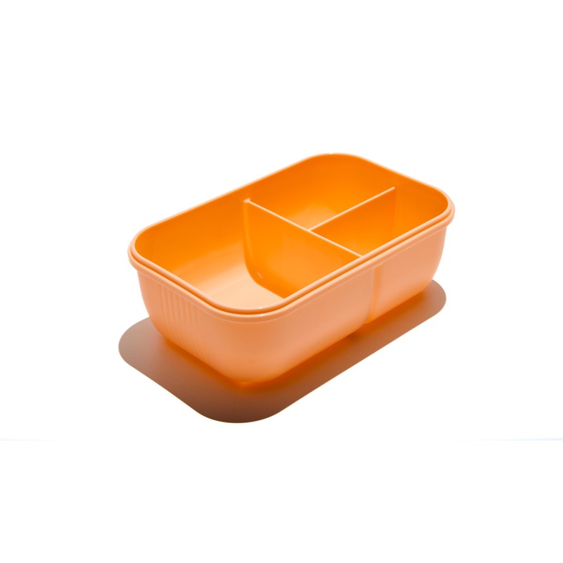 Muitomas, Lunchbox 1100 ml, Lunchbox mit Besteck und drei Innenfächern,