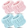 Darfukei Wrist Towels - 4pcs Absorbent Arm Bands for Face