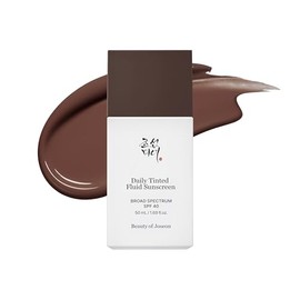 Protector solar diario Beauty of Joseon en fluido con color, 12 tonos para hidratación facial, amplio espectro SPF 40, cuidado de la piel coreano 50ml, 1.69 fl.oz #DP320