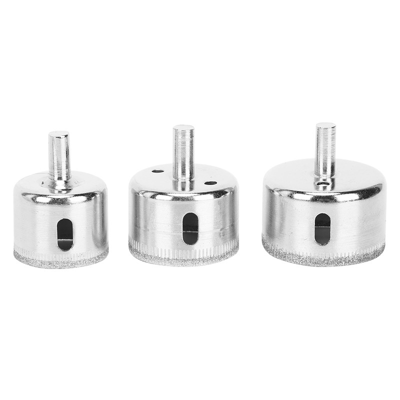 10PCs Diamond Hole Saw Bit Set High Speed Steel Hand