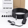 Smartphone-Compatible Endoscope Camera for Inspection – 5.5mm or 8mm Probe