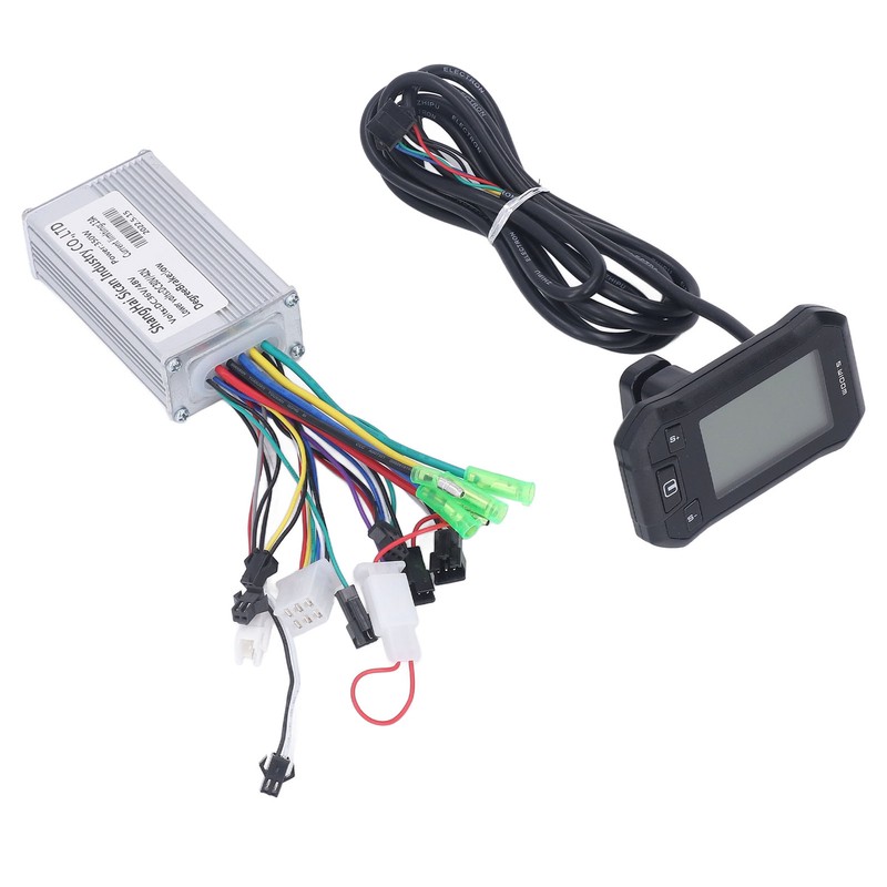 36V 48V 350W Motor Controller LCD Display Panel Electric Brushless