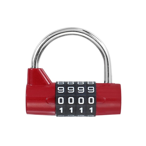 PATIKIL Combination Padlock, 4 Digit Gym Locker Lock Zinc Alloy