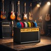 HETOETF Guitar Picks Holder Box, Pick Display Holder, Amp Speaker