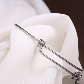 GDKASRNY Mama Bear Bracelet with 1 2 3 Cubs Adjustable Bangle Bracelet Mom Gifts (2 Cubs)