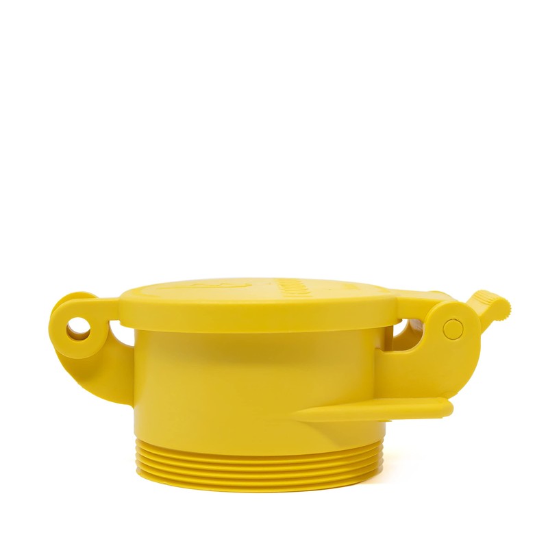 Footloose 4" Sewer Cap for RV Sites/Campgrounds | Odorless, Self-Closing,