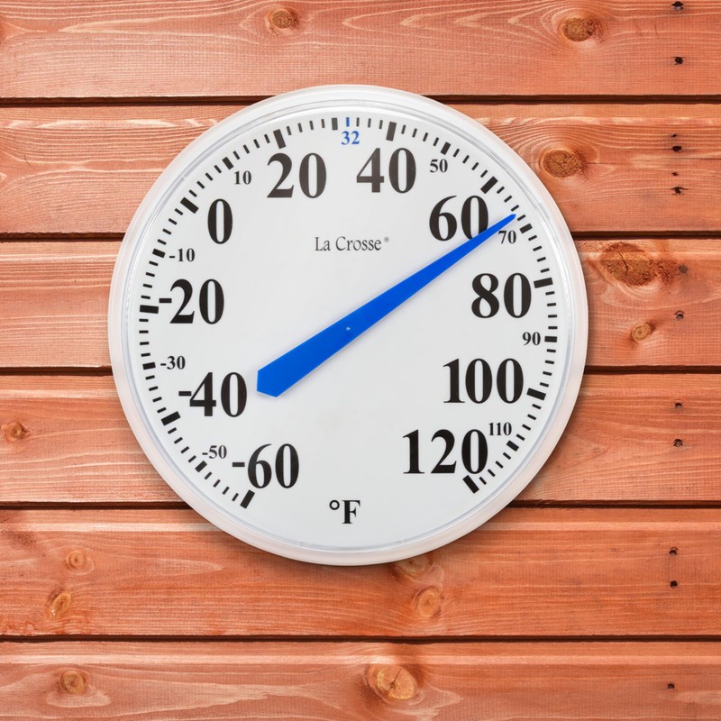 La Crosse T83714 13.5 inch Analog Dial Thermometer with Key
