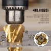 Invincible 4-Blade Step Drill, 0.1 - 0.5 inch (4 -