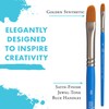 Princeton 3750FB-8 Select Artiste Filbert Paintbrush, Synthetic, Size 8, Multicolor