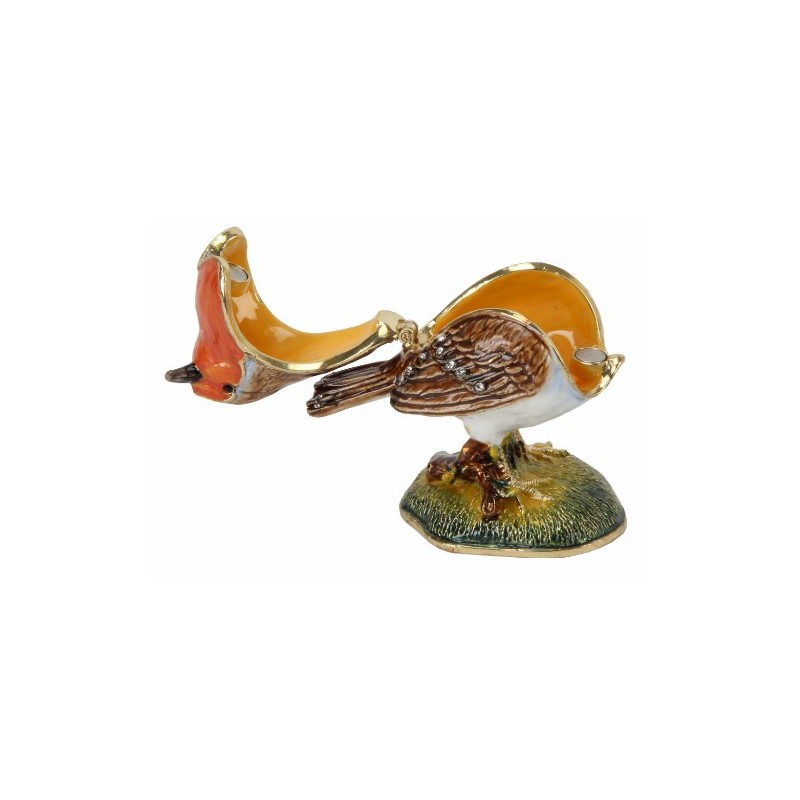 Juliana TREASURED TRINKETS Robin Trinket Box 15345, Brown