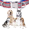 haoyueer Reflective Nylon Dog Collar with Safety Buckle, Adjustable Pet