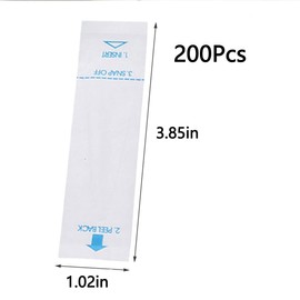 Cangfort 200pcs Thermometer Probe Cover, Disposable Probe Cover Box for Digital Thermometer, Universal Electronic for Home, Hospital, Disposable Safe Sleeve for Daycare Centers