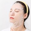 Non-fluorescent disposable vinyl mask pack, vinyl pack, perfect adhesion, 100 sheets Q3 / 무형광 일회용 비닐 마스크팩 비닐팩 완전밀착 100매 q3