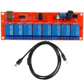 Relay Module Interface Board for LowLevel Trigger USB Serial Port DIY Electrical Supplies24V