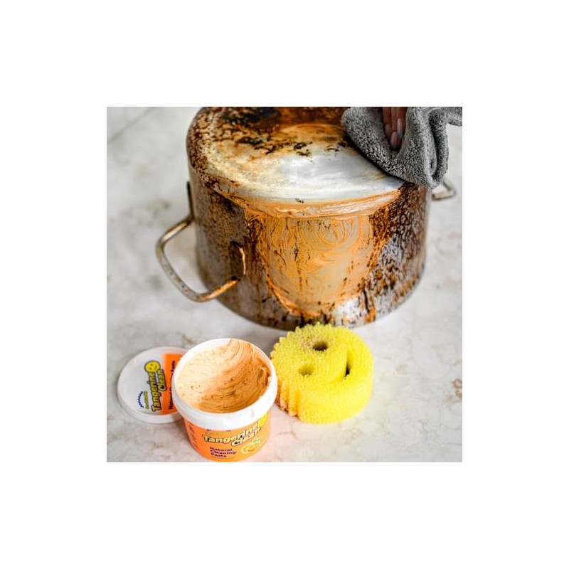 Scrub Daddy Tangerine Clean Pasta Multiusos