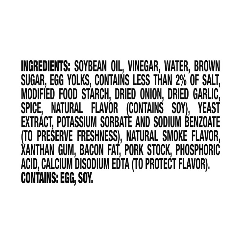 Kraft Smoky Hickory Bacon Flavored Aioli, 12 oz x 2