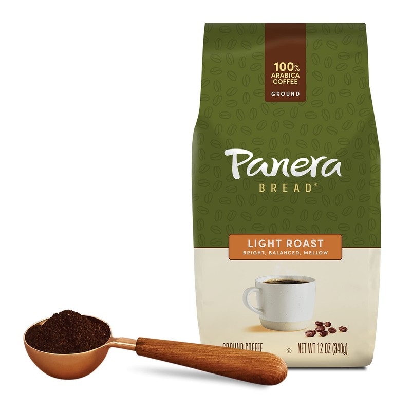 Panera Light Roast, Ground Coffee, 100 percent Arabica Coffee, Bagged