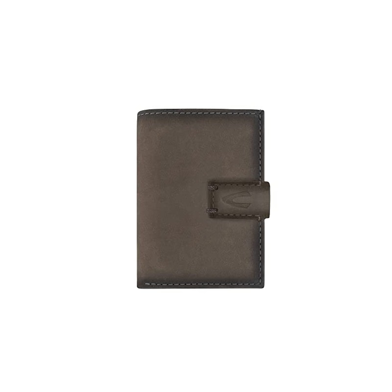 camel active Dallas Men's RFID Medium Leather Credit Card Slider,