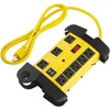 CCCEI Heavy Duty Power Strip with USB, Workshop 8 Outlet