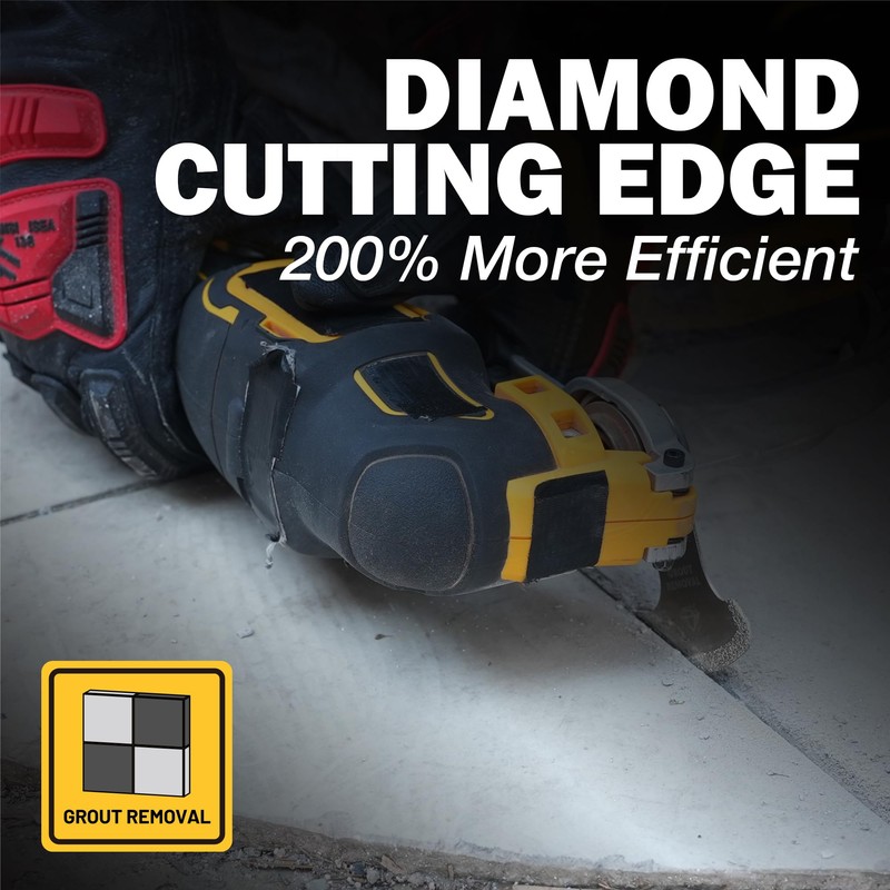 TOLESA Oscillating Multi Tool Swing Diamond Blades, Diamond Oscillating Tool