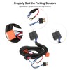 H4 Negative Headlight Relay Conversion Harness High Stability for H6054