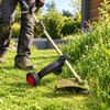 String Trimmer Wheel Attachment for Lawn Edging – Adjustable Dual-Wheel