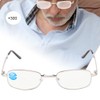 Folding Metal Anti Blue Rays Presbyopic Glasses Visual Fatigue Relief