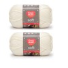 Bulk Buy: Red Heart Soft Yarn E728-9779 (2-pack) (Off White)
