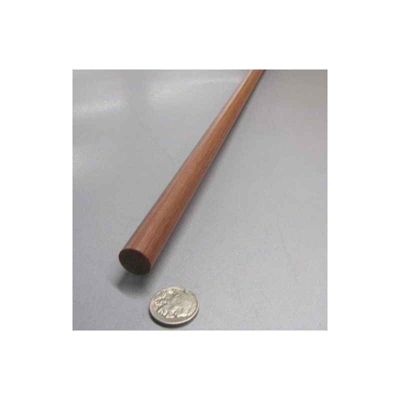 Micarta Phenolic Micarta LE Linen Rods .625" (5/8") Diameter x
