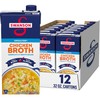 SWANSON S 100% Natural Unsalted Chicken Broth, 32 oz Carton
