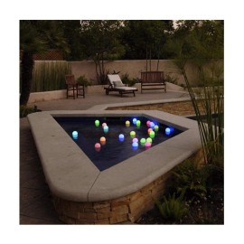 Deco 3” Mood Light Pool & Garden Deco Balls  Set Of 2