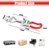 Toggle Latch Clamp 4001, 6 Pack Adjustable Toggle Clamp Latch,