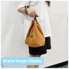 PATIKIL Soft Camera Pouch, L Size Shockproof Drawstring Lens Case