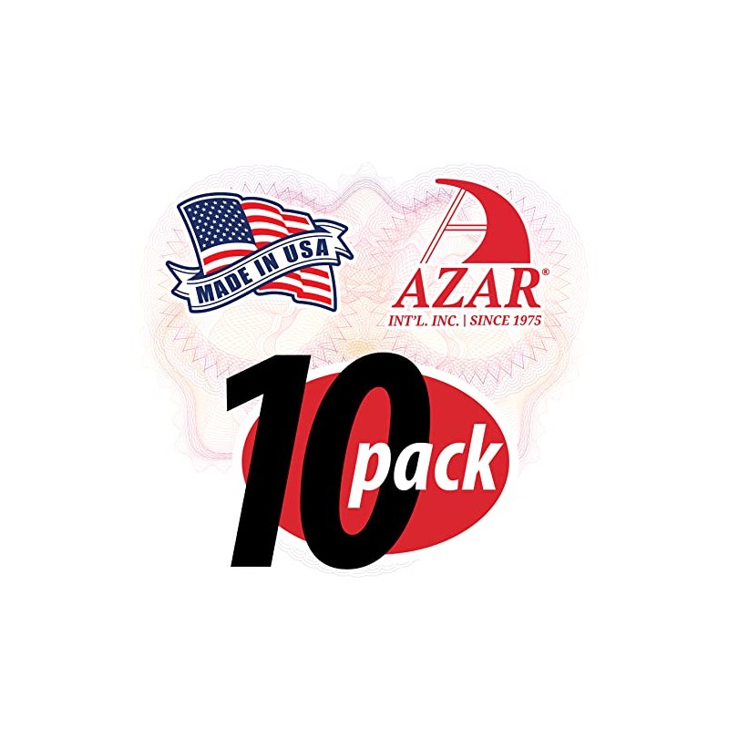 Azar Displays 152728 5-Inch Width by 5-Inch Height Double-Foot Acrylic