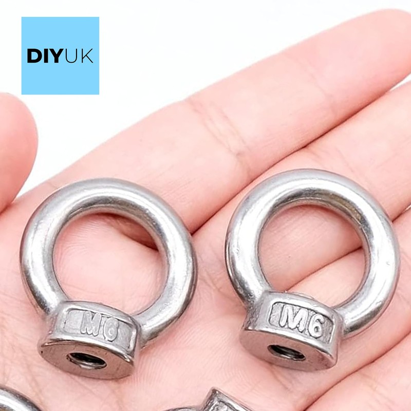 M8 Lifting Eye Nut (Pack of: 2) Heavy Duty Lifting