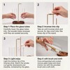 Starfa Wooden Incense Holder, 2 in 1 Burner with Long