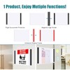 Magnetic Sign Holder, Pack of 5 Transparent Document Frames Magnetic