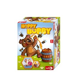 Noris 606061476 - Hoppy Bobby - The Funny Pop Up Action Game Classic for the Whole Family - Toy from 3 Years