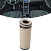 Car Tissue Holder Lightweight Leather and Tungsten Steel Car Tissues