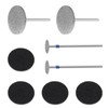 VGOL 4PCS Nail Disc Polishing Head Sanding Disc Nail Drill