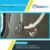 SharkBite 1/2 x 3/8 Inch Compression Dual Outlet Angle Stop