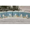Unbranded EVENING SNOW coldprocessed soap bars.Handmade soap. Christmas soap.